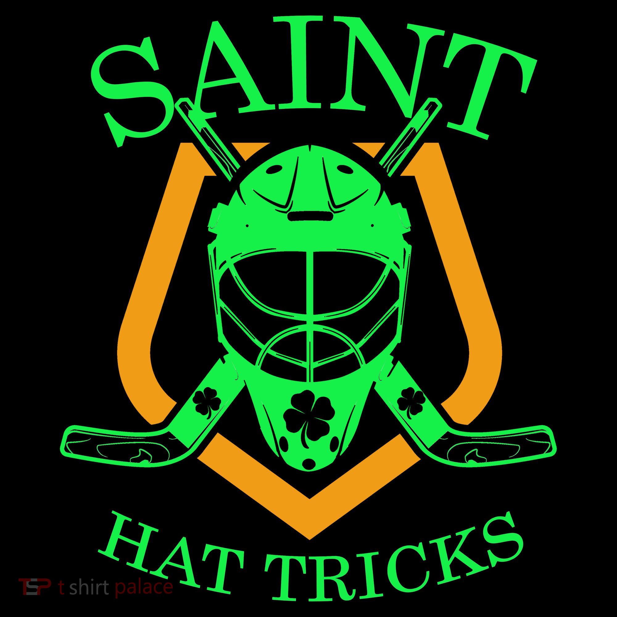 Saint Hat Tricks Funny Hockey St Patricks Day Women's Hoodie