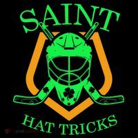 Saint Hat Tricks Funny Hockey St Patricks Day Ornament thumb 1