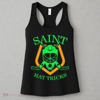 Saint Hat Tricks Funny Hockey St Patricks Day Women's Tank Top thumb 3