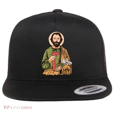 Saint Joseph Flat Bill Trucker Hat