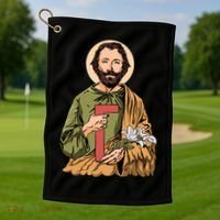 Saint Joseph Golf Towel thumb 1