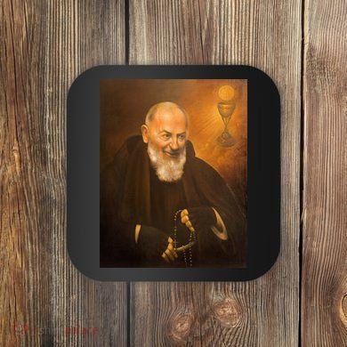 Saint Padre Pio Coaster