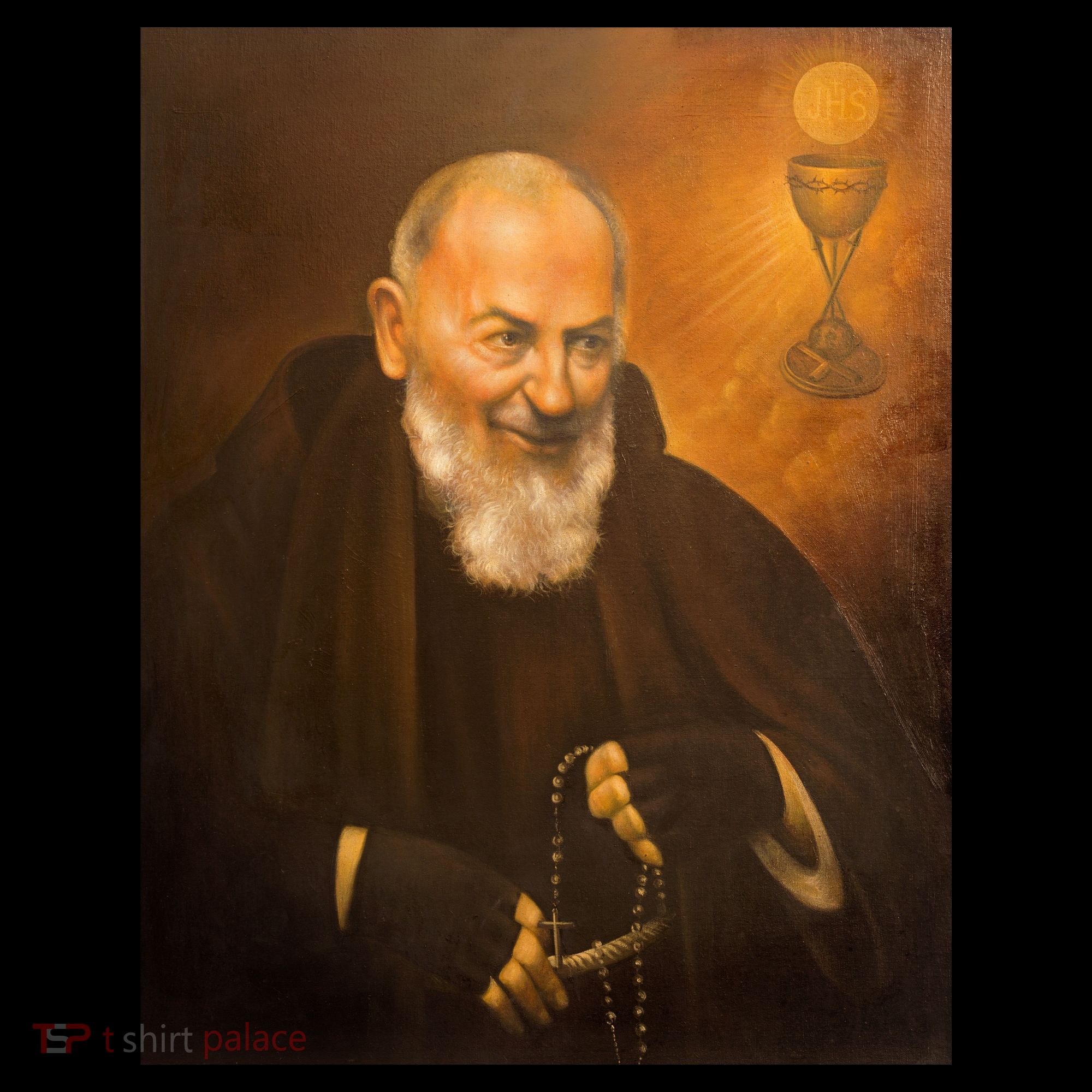 Saint Padre Pio Coaster