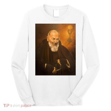Saint Padre Pio Long Sleeve Shirt