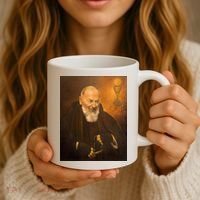 Saint Padre Pio Coffee Mug thumb 3