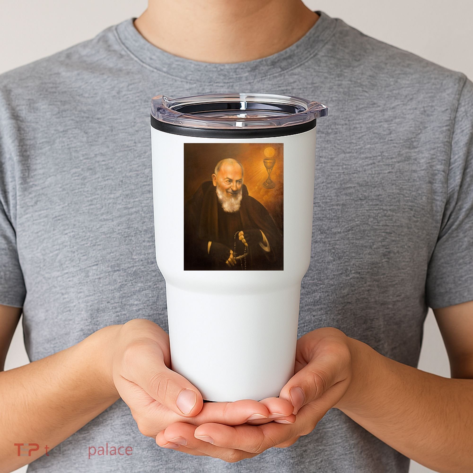 Saint Padre Pio Tumbler