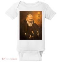Saint Padre Pio Baby Bodysuit thumb 0