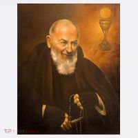 Saint Padre Pio Tank Top thumb 6