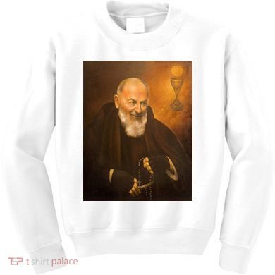 Saint Padre Pio Kids Sweatshirt