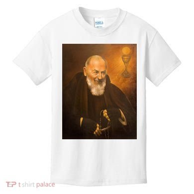 Saint Padre Pio Kids T-Shirt