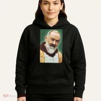 Saint Padre Pio Art Hoodie thumb 5