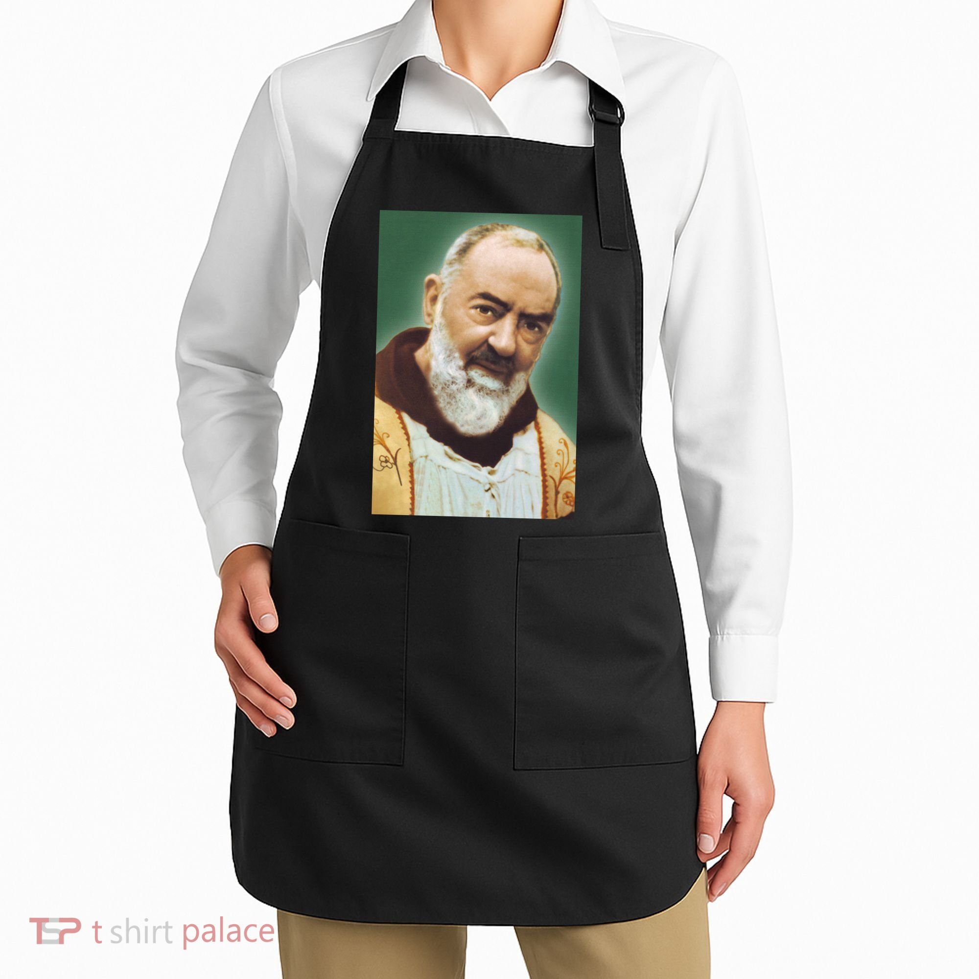 Saint Padre Pio Art Apron