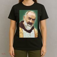 Saint Padre Pio Art T-Shirt thumb 4