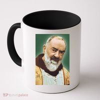 Saint Padre Pio Art Coffee Mug thumb 0