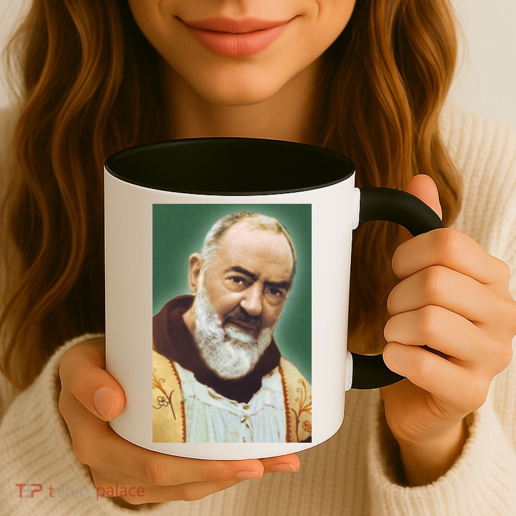 Saint Padre Pio Art Coffee Mug