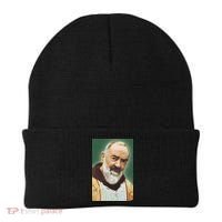 Saint Padre Pio Art Beanie thumb 0
