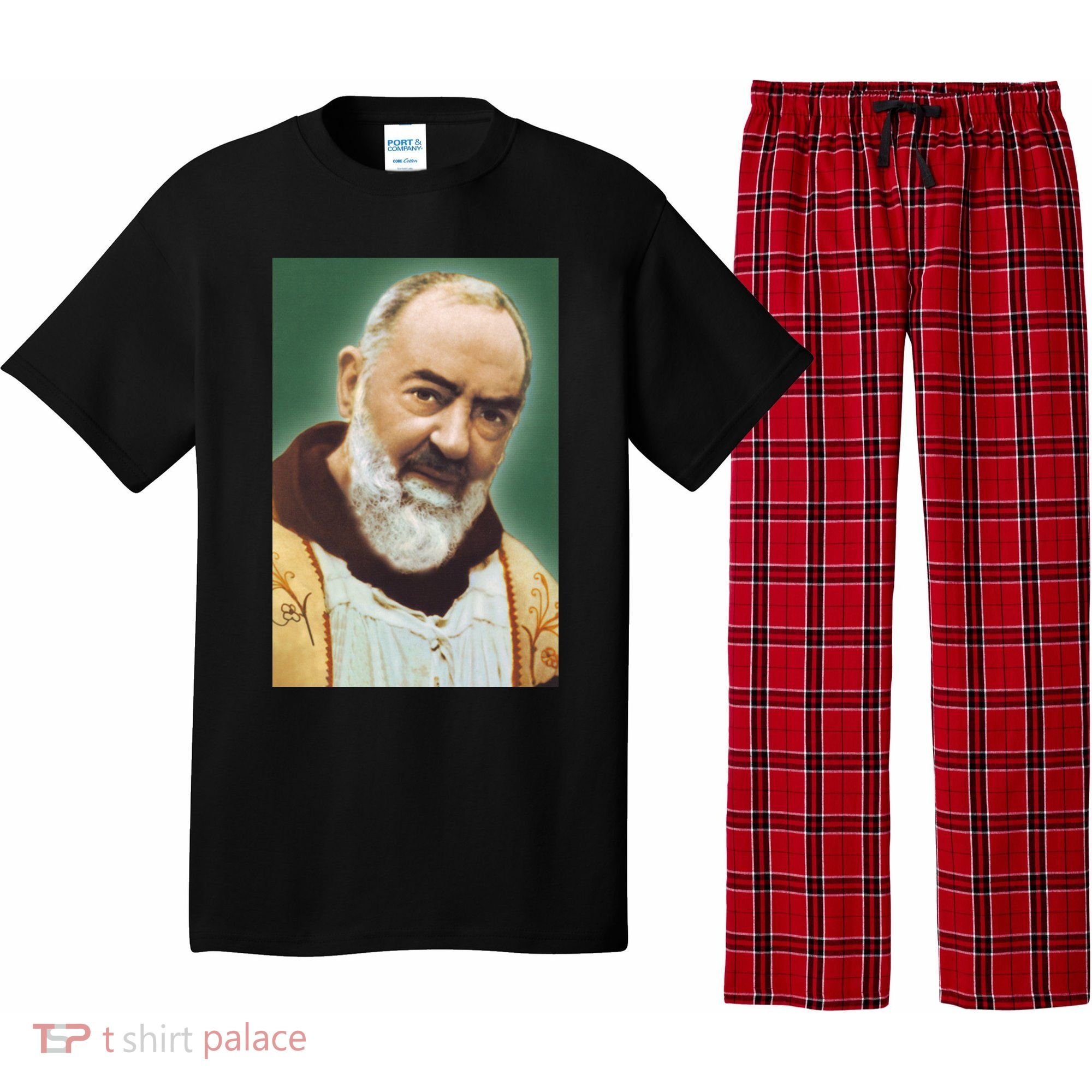 Saint Padre Pio Art Pajama Set