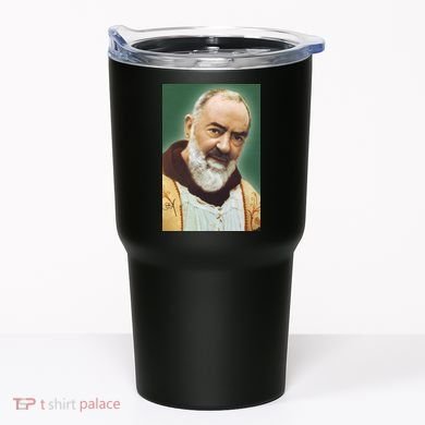 Saint Padre Pio Art Tumbler