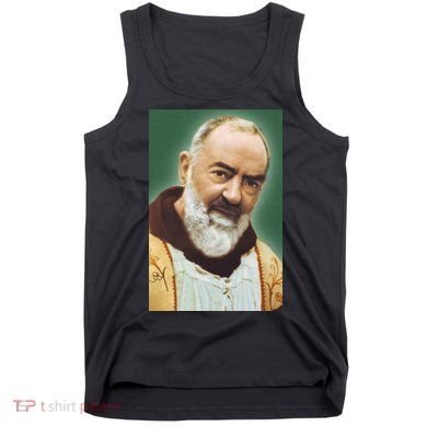 Saint Padre Pio Art Tank Top