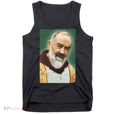 Saint Padre Pio Art Tank Top