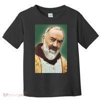 Saint Padre Pio Art Toddler T-Shirt thumb 0