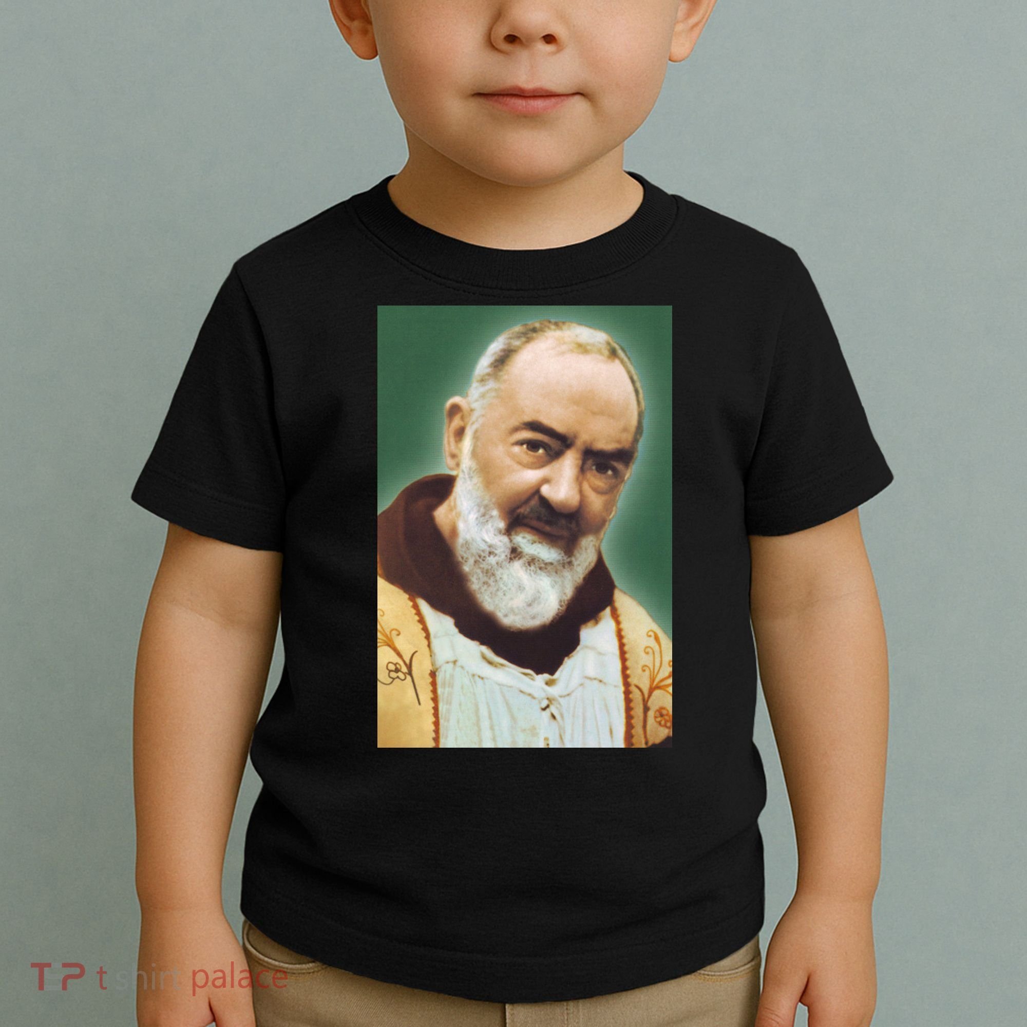 Saint Padre Pio Art Toddler T-Shirt