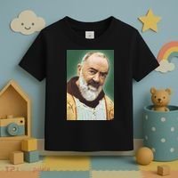 Saint Padre Pio Art Toddler T-Shirt thumb 3