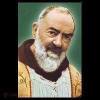 Saint Padre Pio Art Women's Long Sleeve Shirt thumb 2