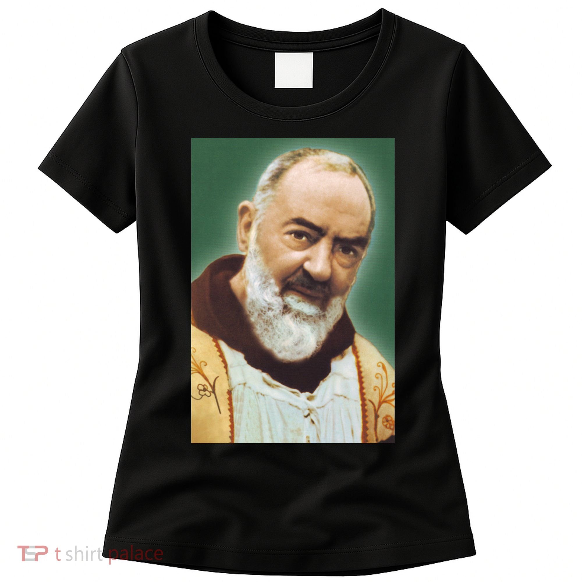 Saint Padre Pio Art Women's T-Shirt