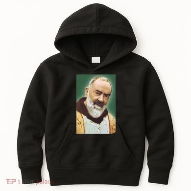 Saint Padre Pio Art Kids Hoodie