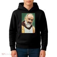 Saint Padre Pio Art Kids Hoodie thumb 4