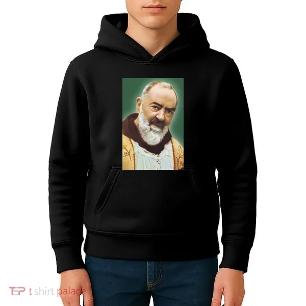 Saint Padre Pio Art Kids Hoodie
