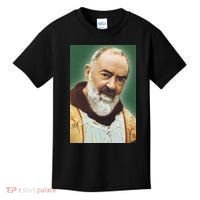 Saint Padre Pio Art Kids T-Shirt thumb 0