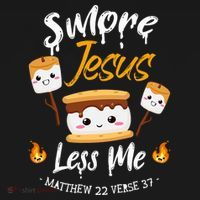 SMore And Jesus Less Me Christian Camping Women's Hoodie thumb 2