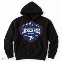 Ski At Jackson Hole Wyoming Hoodie thumb 0