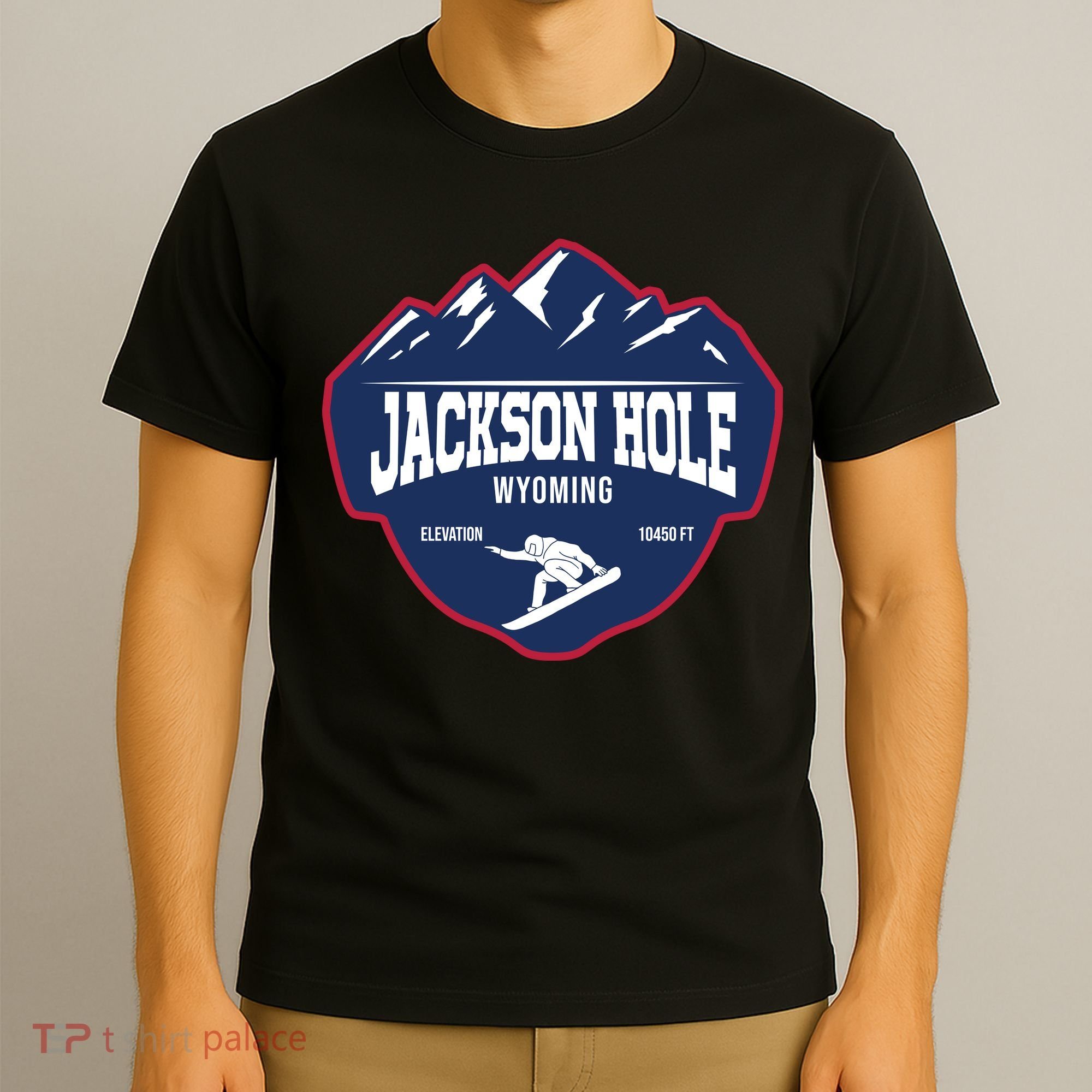 Ski At Jackson Hole Wyoming T-Shirt