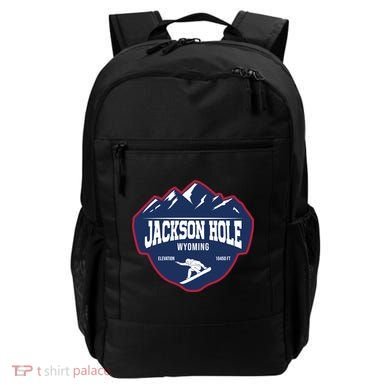 Ski At Jackson Hole Wyoming Backpack