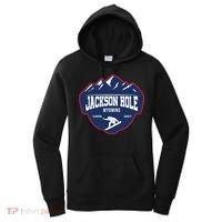 Ski At Jackson Hole Wyoming Women's Hoodie thumb 0
