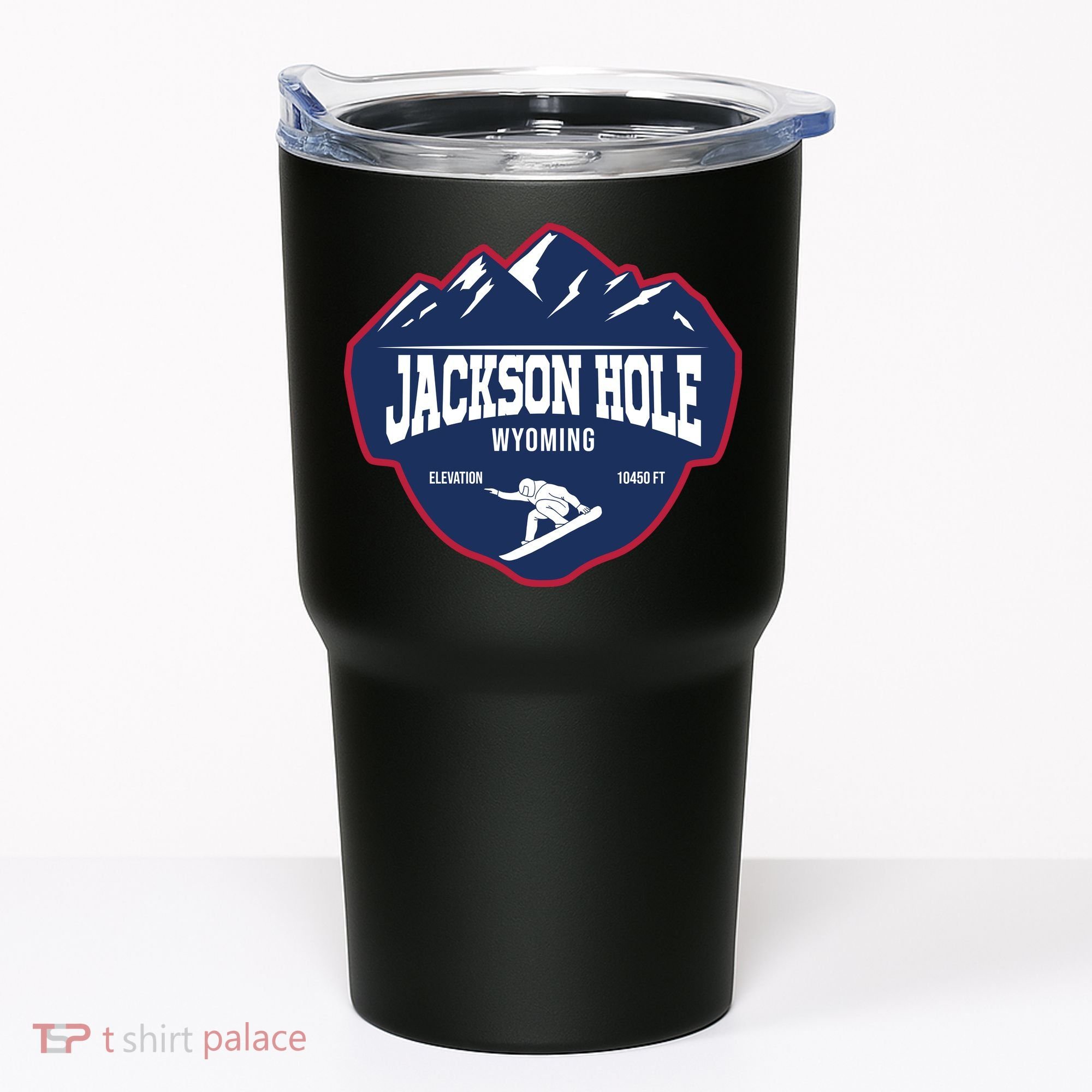 Ski At Jackson Hole Wyoming Tumbler