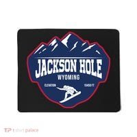 Ski At Jackson Hole Wyoming Mousepad thumb 0