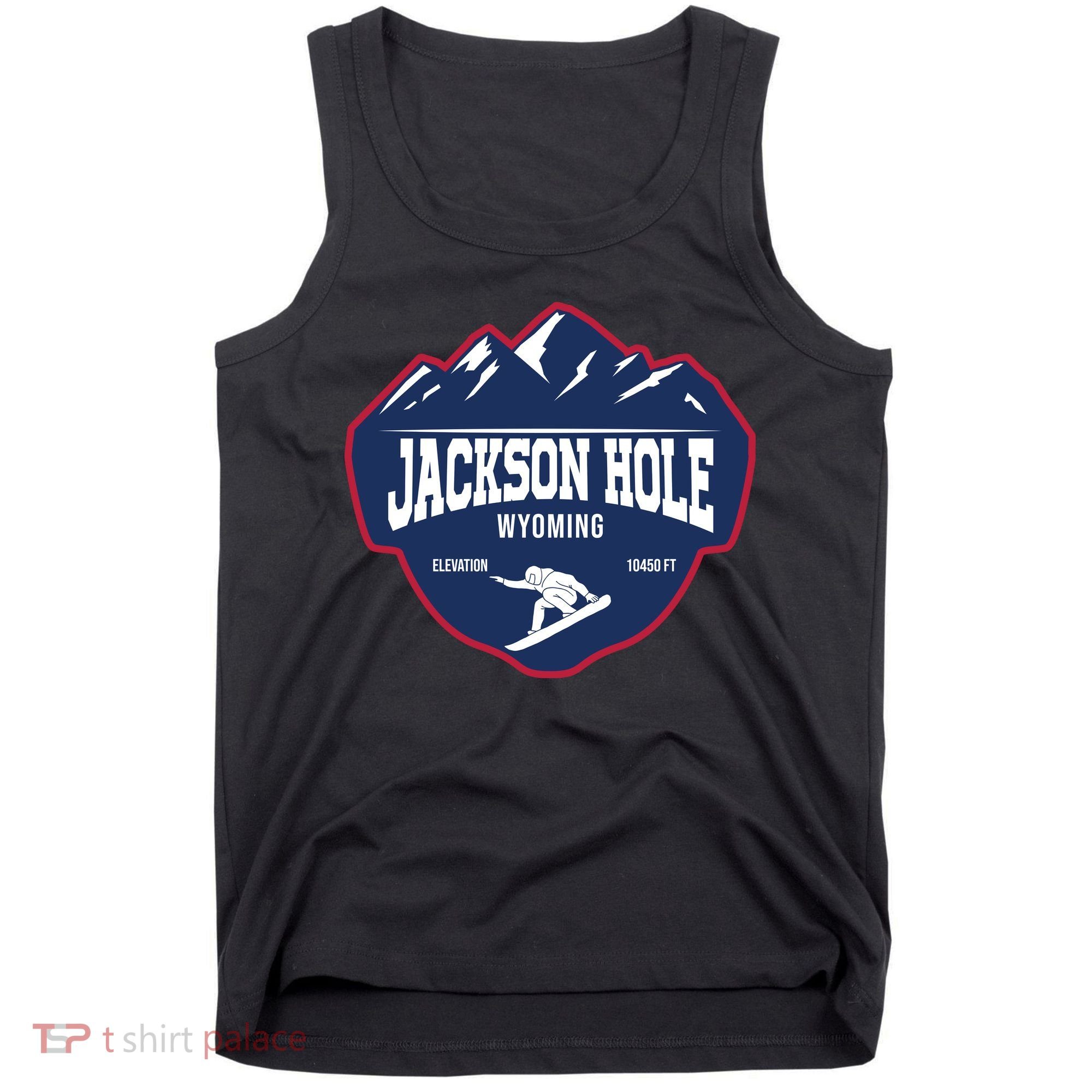 Ski At Jackson Hole Wyoming Tank Top