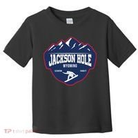 Ski At Jackson Hole Wyoming Toddler T-Shirt thumb 0