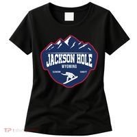 Ski At Jackson Hole Wyoming Women's T-Shirt thumb 0