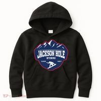 Ski At Jackson Hole Wyoming Kids Hoodie thumb 0