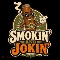 Smokin' And Jokin' Cool Cigar Humor Smokers Coffee Mug thumb 5