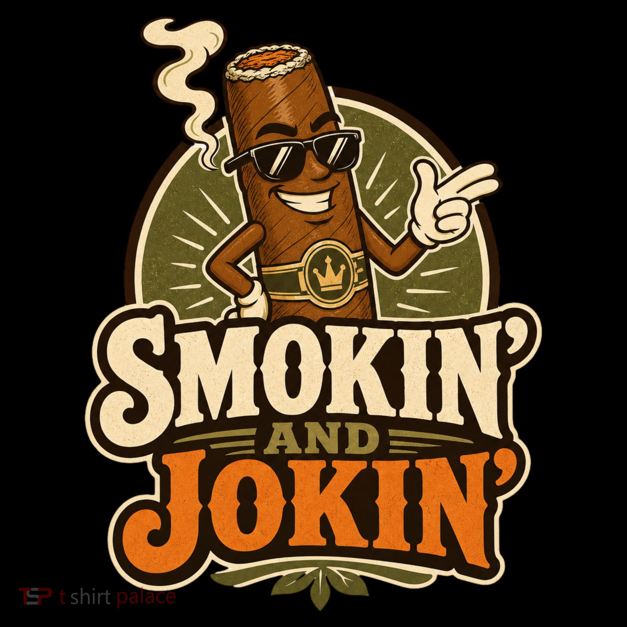 Smokin' And Jokin' Cool Cigar Humor Smokers Coffee Mug