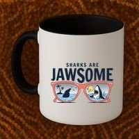Sharks Are Jawsome Sunglasses Beach Ocean Week Coffee Mug thumb 2