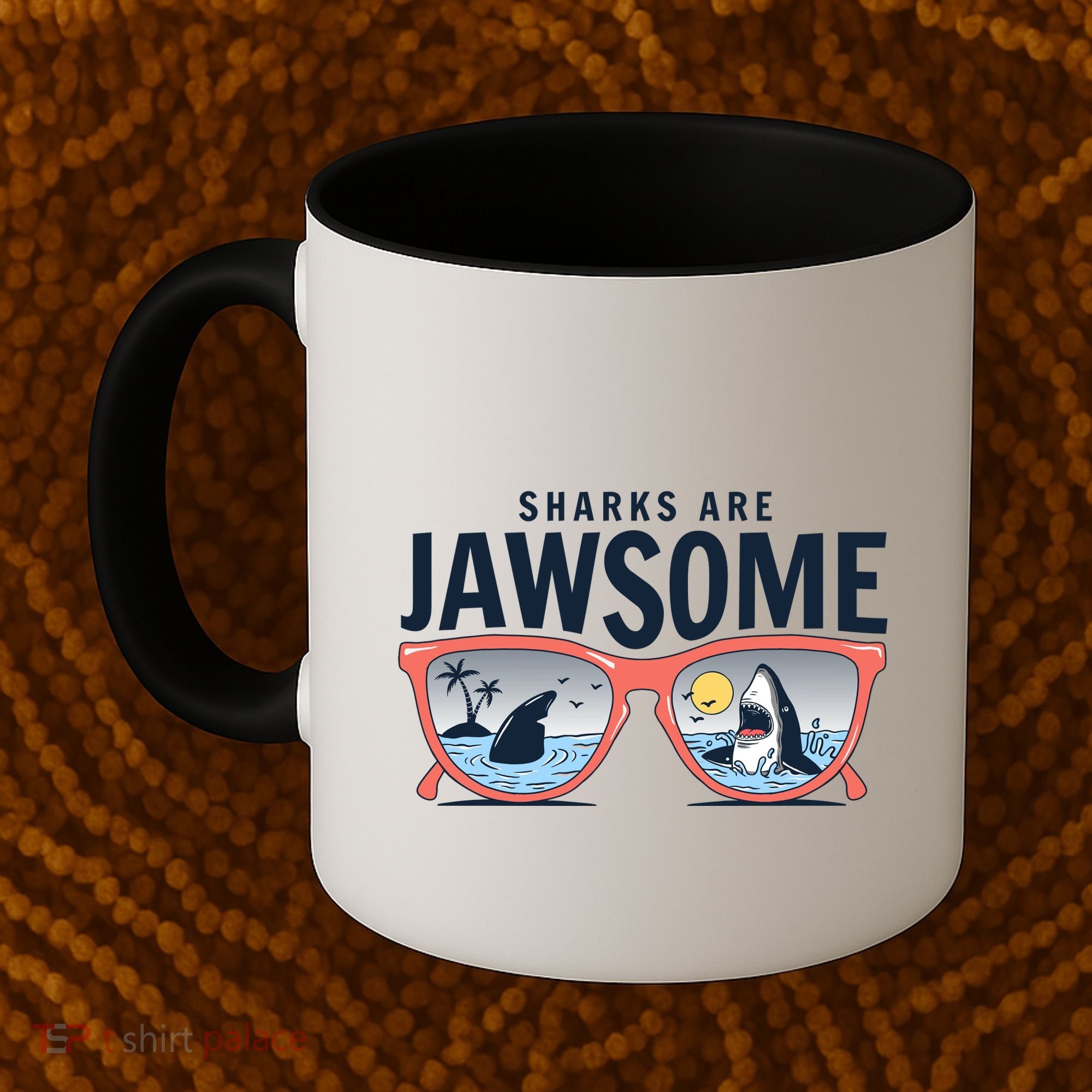 Sharks Are Jawsome Sunglasses Beach Ocean Week Coffee Mug