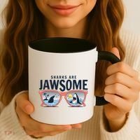 Sharks Are Jawsome Sunglasses Beach Ocean Week Coffee Mug thumb 3