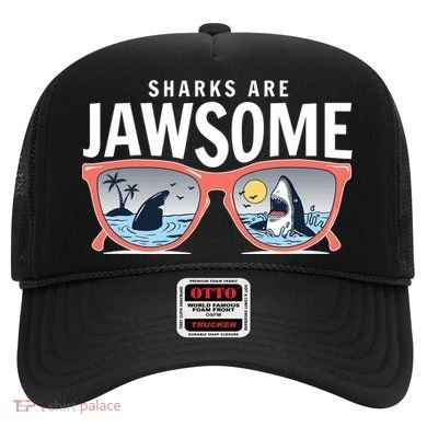 Sharks Are Jawsome Sunglasses Beach Ocean Week Hat